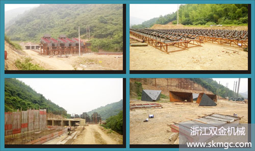 安徽繁昌時(shí)產(chǎn)1000噸破碎生產(chǎn)線