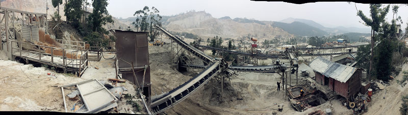 老客戶以舊換新，一直用雙金。福建廈門300噸（200方）每小時(shí)生產(chǎn)線