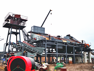 四川眉山月產(chǎn)20萬(wàn)方鵝卵石破碎生產(chǎn)線火熱建設(shè)中