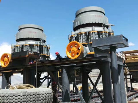 雙金彈簧圓錐破碎機