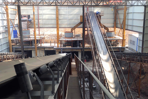 雙金機械時產1000噸生產線客戶現場