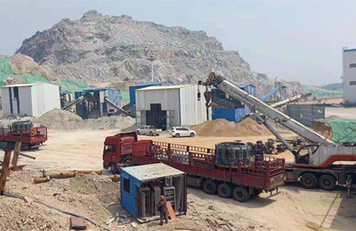 石頭破碎制砂機(jī)全套購入