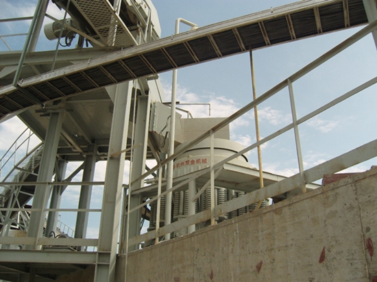 礦山石頭線建設(shè)