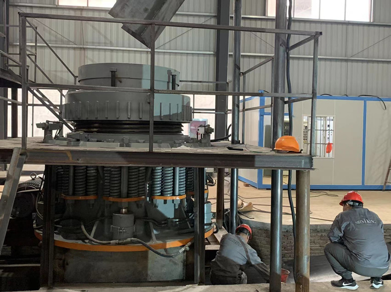 雙金機械1200彈簧圓錐破碎機