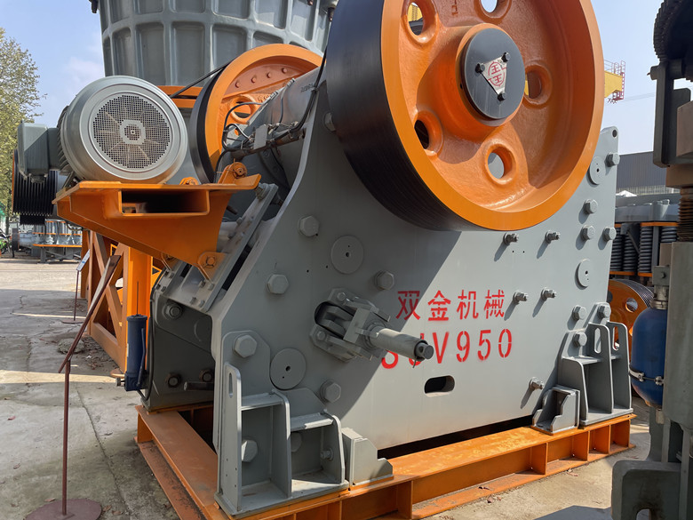 雙金顎式破碎機