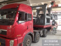四臺SJ1280沖擊式破碎機于2014.9.2