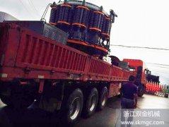 二臺SJ1650圓錐破碎機于2014.9.19發(fā)往