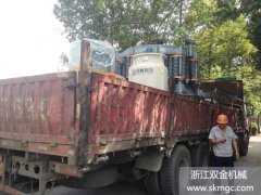 一臺SJ1400圓錐破碎機于2014.9.24發(fā)往