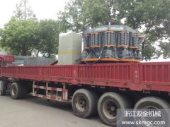 一臺SJ1400圓錐破碎機(jī)，一臺SJ165