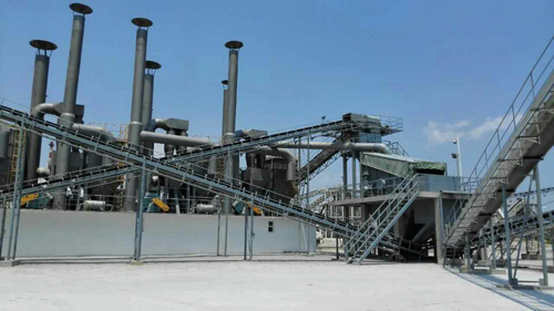 山東核電時(shí)產(chǎn)150噸破碎生產(chǎn)線