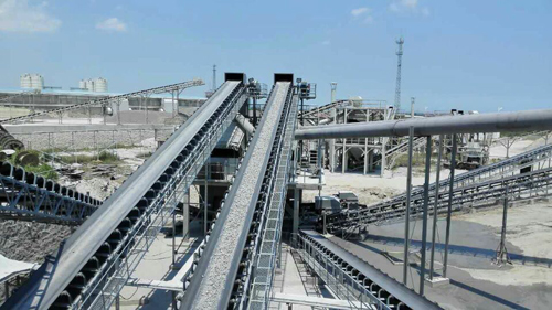 山東核電時(shí)產(chǎn)150噸破碎生產(chǎn)線