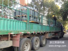 兩臺SJ1400圓錐破碎機(jī)發(fā)往四川省