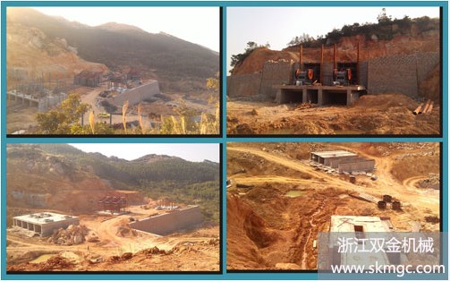 廈門某時產(chǎn)800噸破碎生產(chǎn)線