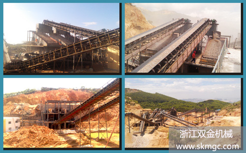 廈門某時產(chǎn)800噸破碎生產(chǎn)線