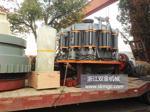 浙江雙金機械圓錐破碎機