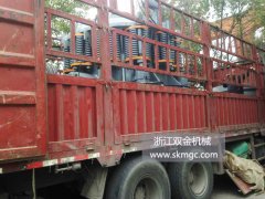 一臺SJ1400圓錐破碎機發(fā)往安徽省