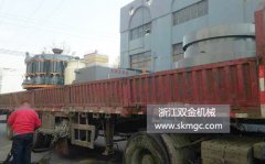 一臺SJ1400圓錐破碎機發(fā)往山東省