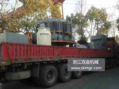 兩臺SJ1400,一臺SJ1650圓錐破碎機發(fā)