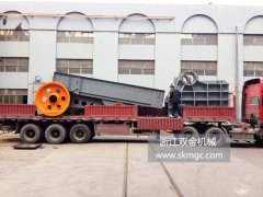 一臺(tái)SJPE9012顎式破碎機(jī),一臺(tái)SJZW1