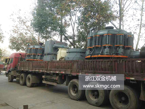 浙江雙金機械圓錐破碎機