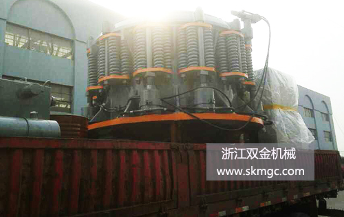 浙江雙金機械圓錐破碎機