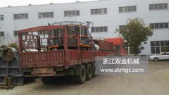 兩臺SJ1650圓錐破碎機(jī)發(fā)往湖北省