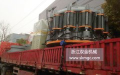 浙江雙金機(jī)械兩臺SJ1400圓錐機(jī)，兩