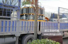一臺(tái)SJ1400圓錐破碎機(jī)發(fā)往湖南省