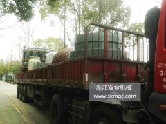 一臺(tái)SJ1650圓錐破碎機(jī)發(fā)往浙江省