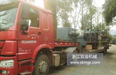 一臺SJ1400圓錐破碎機發(fā)往湖北省