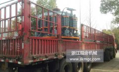 一臺(tái)SJ1400圓錐破碎機(jī)發(fā)往陜西省