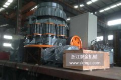 一臺(tái)SJ1200圓錐破碎機(jī)發(fā)往西藏自治