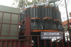 一臺(tái)SJ1650圓錐式破碎機(jī)發(fā)往甘肅省