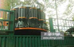 一臺(tái)SJ1650圓錐式破碎機(jī)發(fā)往甘肅省