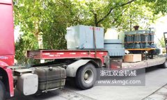 一臺SJ1400圓錐式破碎機發(fā)往浙江省