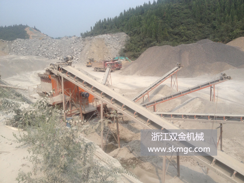 浙江雙金機械砂石生產(chǎn)線
