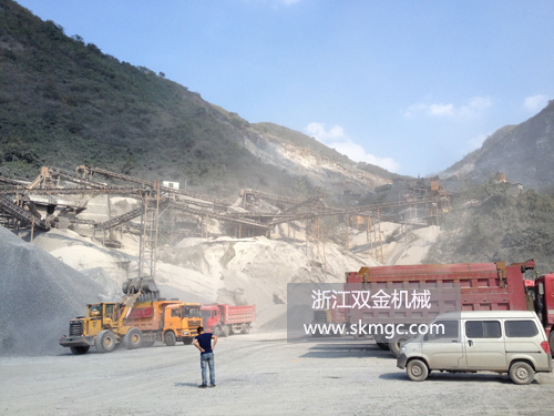 浙江雙金機(jī)械砂石生產(chǎn)線