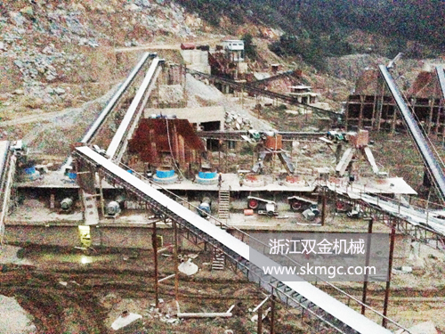 浙江雙金機(jī)械砂石生產(chǎn)線