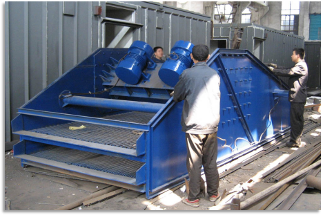 直線振動篩的振動機構(gòu) 直線振動篩的振動機構(gòu)