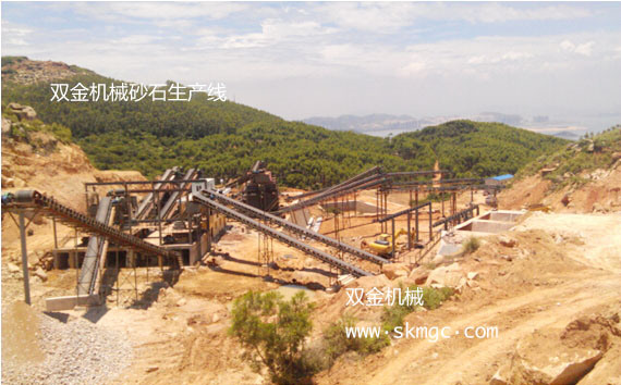 雙金機械砂石生產(chǎn)線