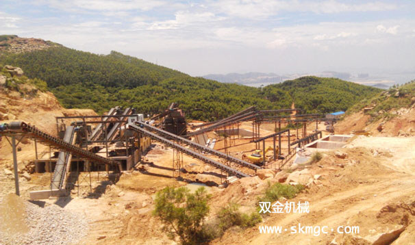 雙金砂石生產(chǎn)線