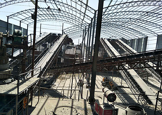 安徽鐵礦石破碎生產(chǎn)線