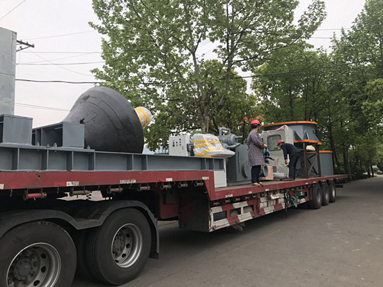 sk1800中細碎型單缸液壓整機發(fā)往重慶萬州