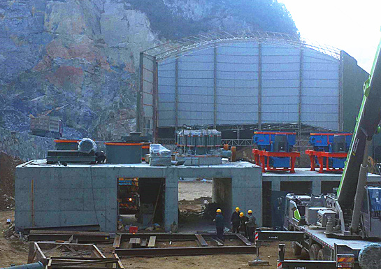 1000噸破碎生產(chǎn)線